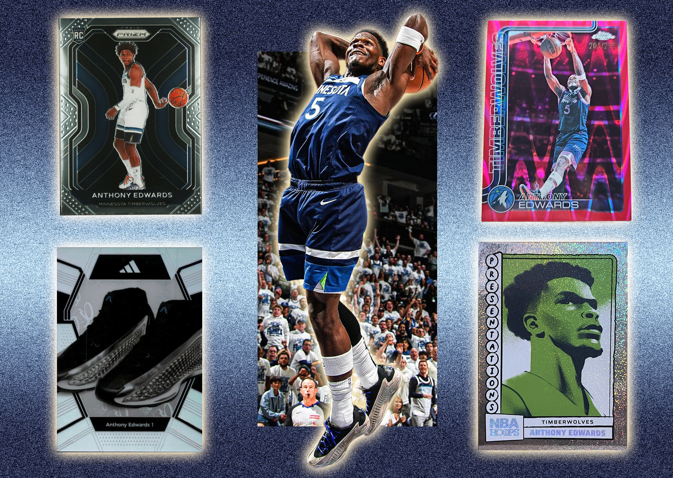 Anthony Edwards Trading Cards For Under $100