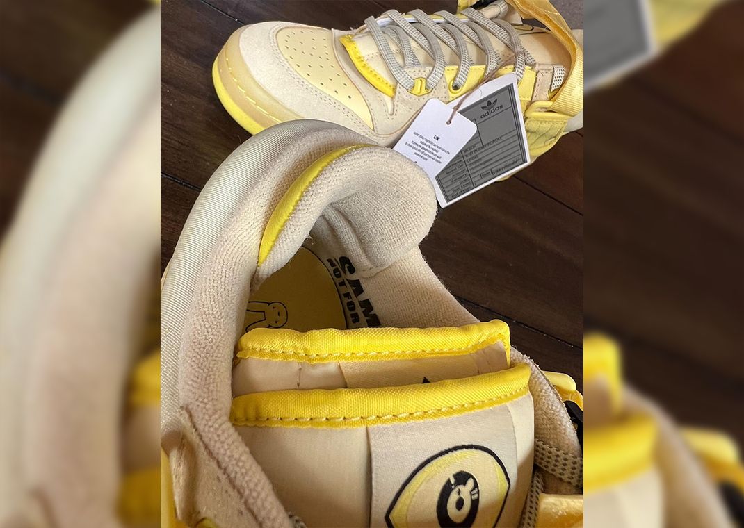 In-Hand Look At The Bad Bunny x adidas Forum Buckle Low Sample