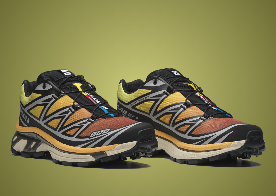 Salomon XT-6 Black/Grape Leaf - Angle