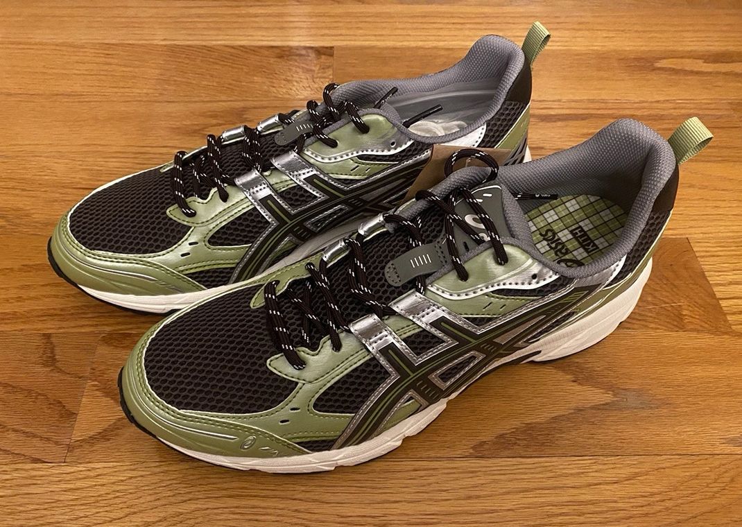 Kith x Asics Gel-Nunobiki Delicioso Pure Silver Angle