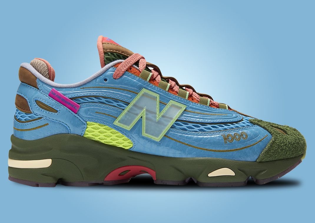 Salehe Bembury x New Balance 1000 Fog Be The Cloud Lateral