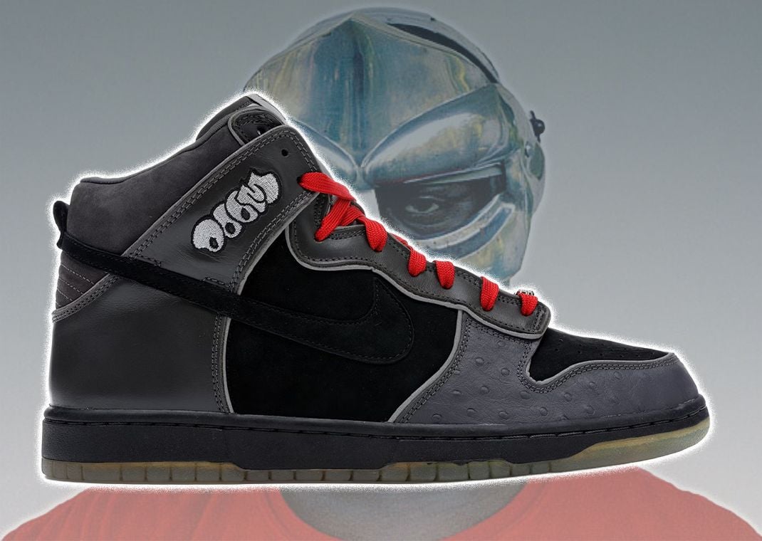 MF Doom x Nike SB Dunk High