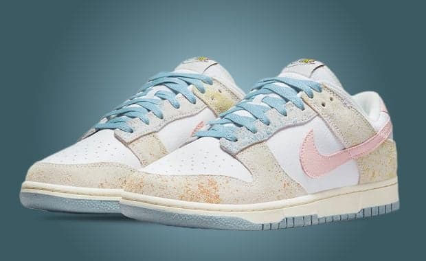 Nike Dunk Low Faded Blue Pink