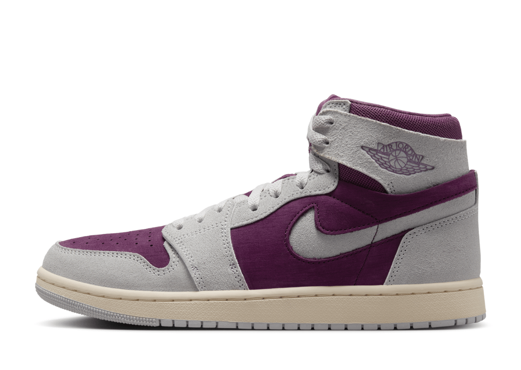 Air Jordan 1 Zoom CMFT 2 Bordeaux Neutral Grey (W)