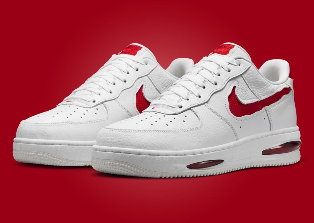 Nike Air Force 1 Low Evo White University Red