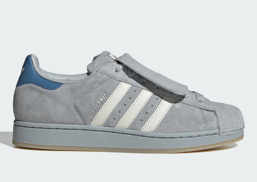 atmos x Pointless Journey x adidas Superstar Clear Onix - Lateral