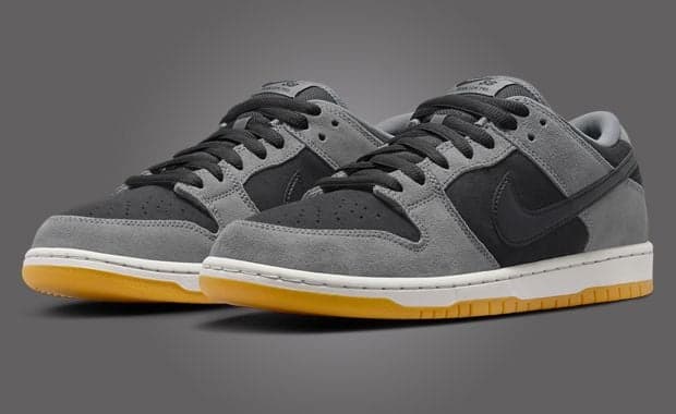 Nike SB Dunk Low Dark Smoke Grey Black Gum