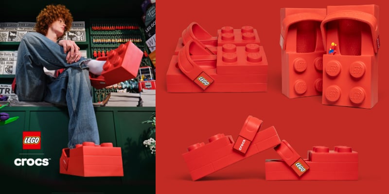 LEGO and Crocs Announce Long-Term Partnership with LEGO Brick Clogs