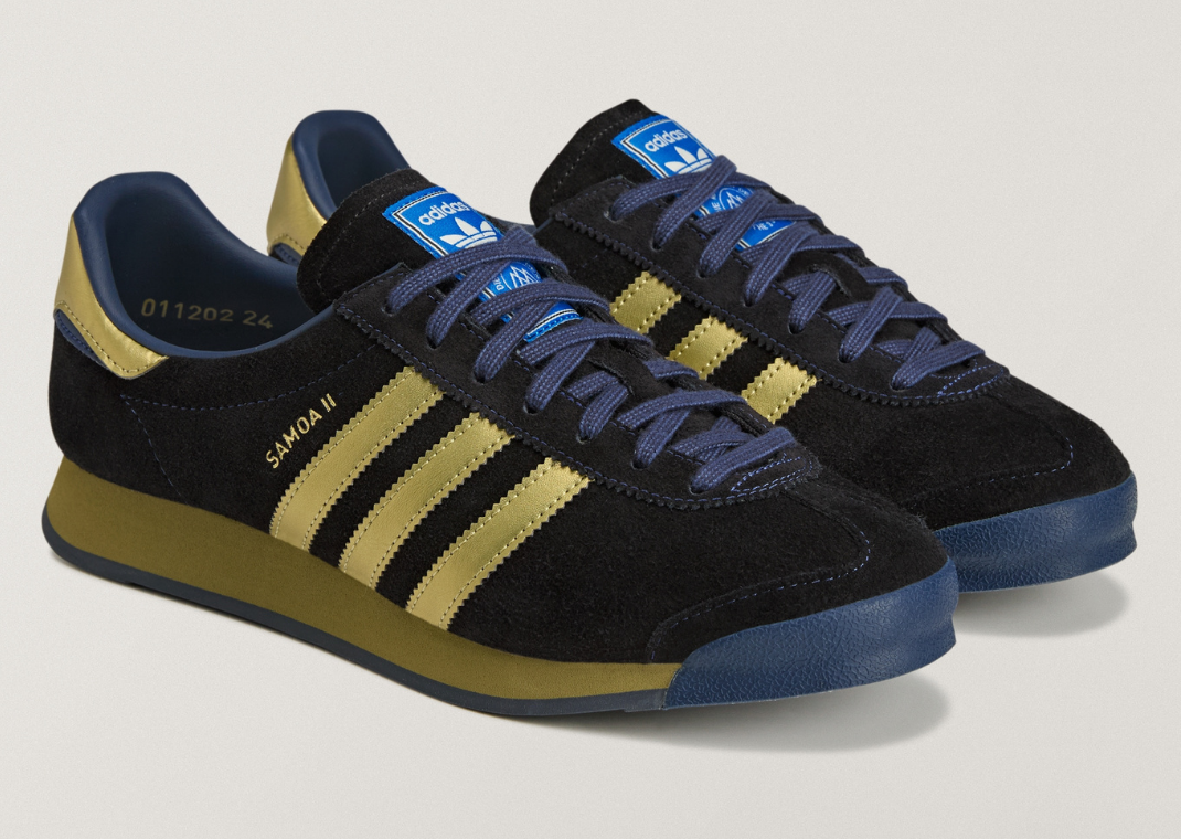 adidas Samoa II SPZL Black Gold - Angle