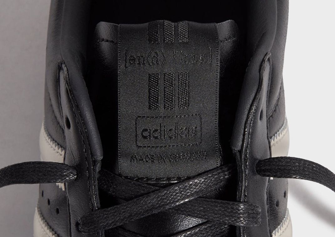 Kith x adidas Superstar Vintage Made in Germany Black Tie Tongue Tag
