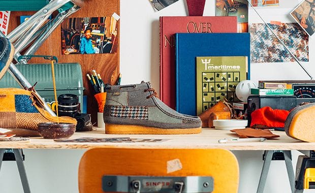 The Bodega x Clarks Patchwork Wallabee 3.0 Northeast Corridor Releases March 2025