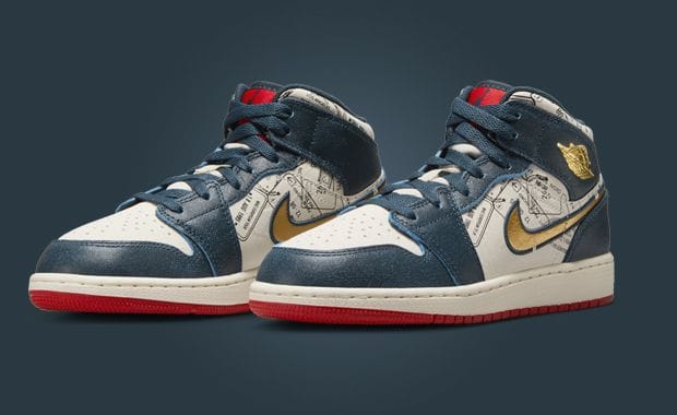 The Kids' Exclusive Air Jordan 1 Mid SE Take Flight Releases February 2024