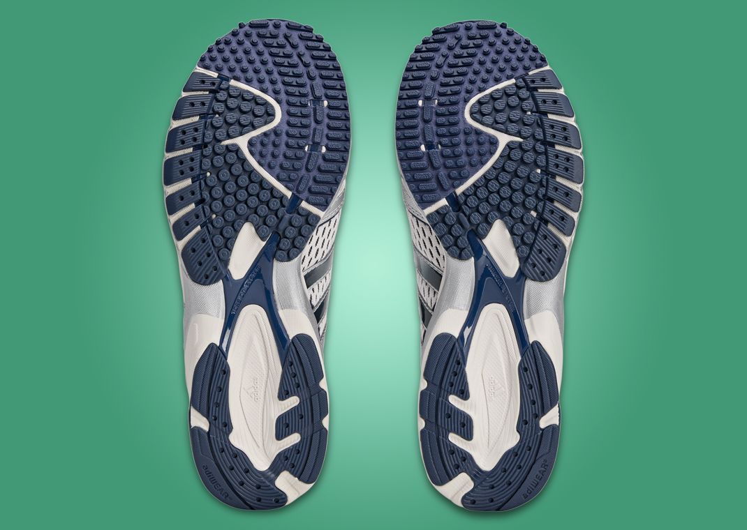 Sporty & Rich x adidas Adizero Adios Cloud White Collegiate Navy Outsole