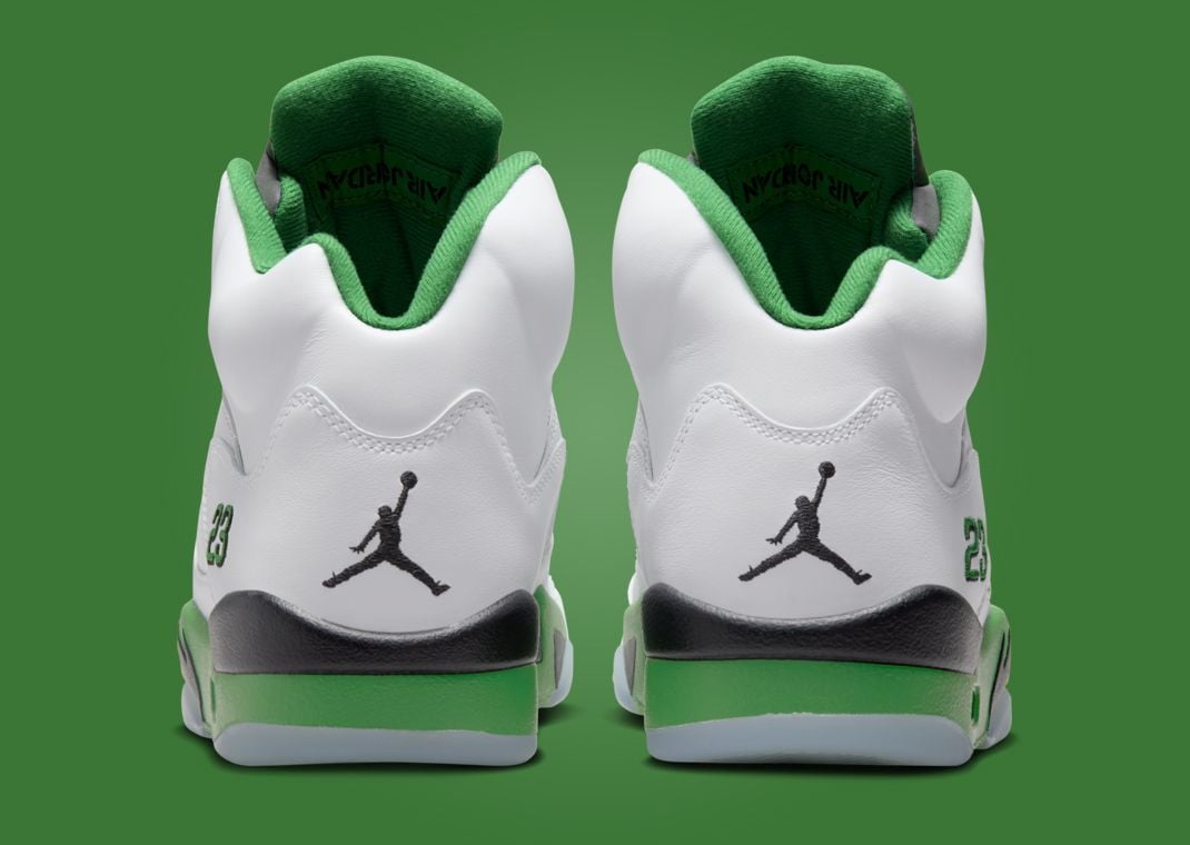 The Women's Air Jordan 5 Lucky Green Releases February 2024