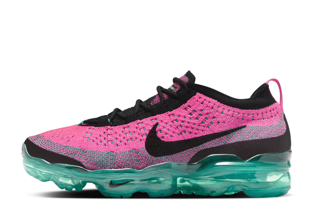 Nike Air VaporMax 2023 Flyknit Clear Jade Pink Blast Lateral