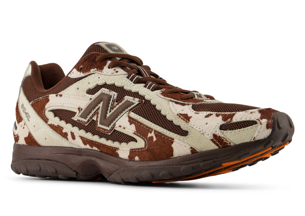 atmos Pink x New Balnace 204L Cow Girl Brown - Angle