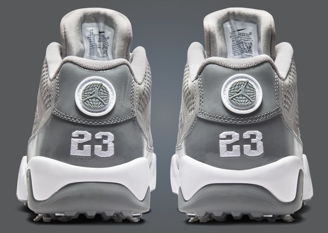 The Air Jordan 9 Golf Cool Grey Releases March 2024