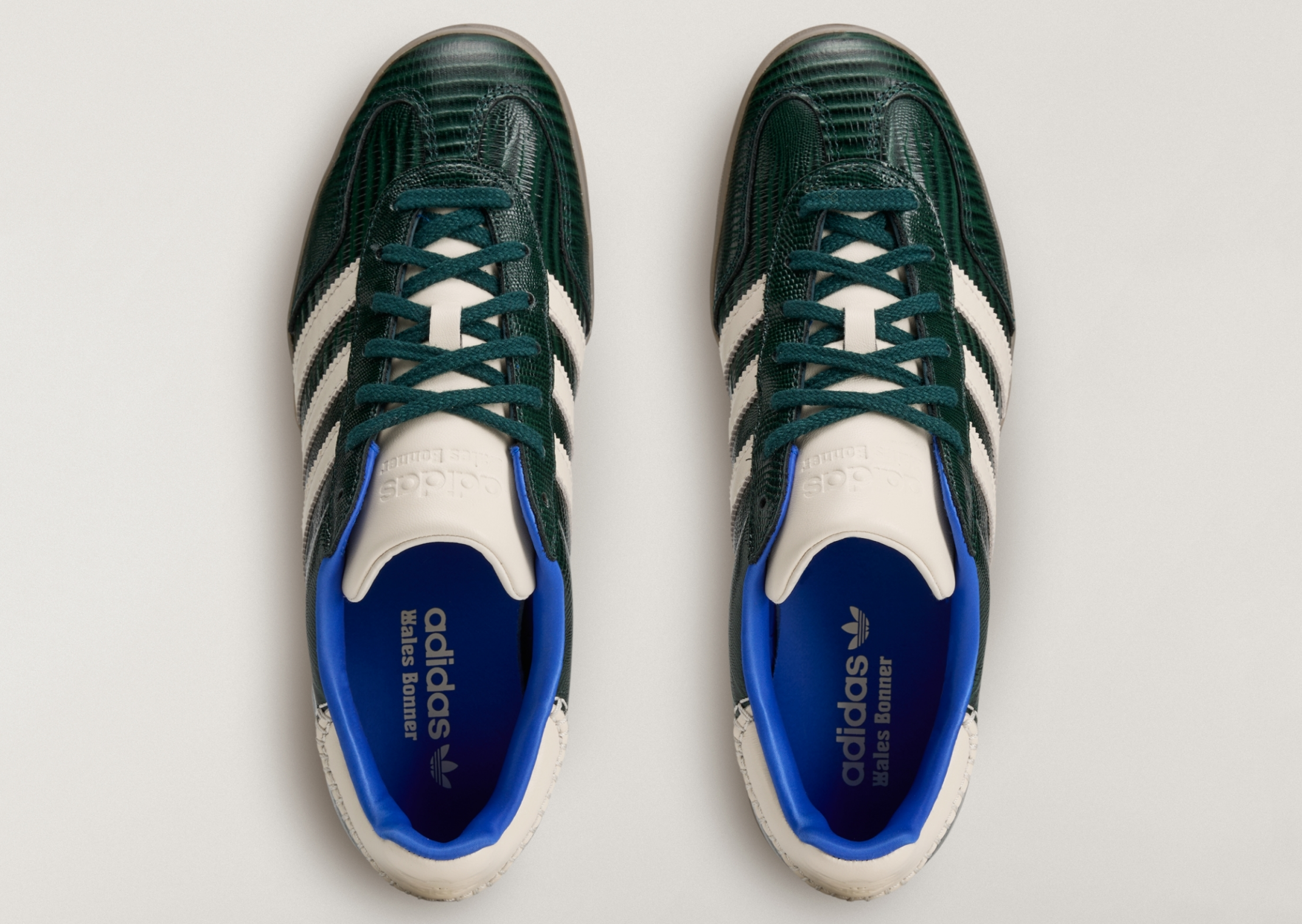 Wales Bonner x adidas Gazelle Croc Green Night - Top