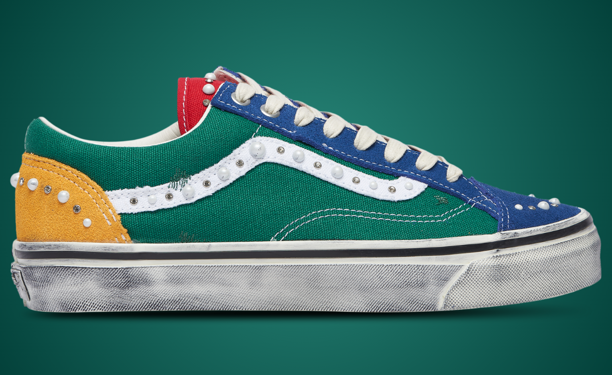 Vans Continues Its Pearl-Studded Old Skool Collection with a Yacht Club Retro