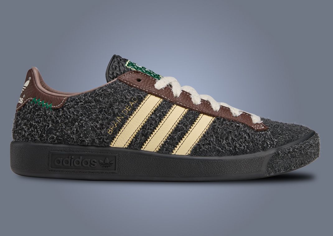 Brain Dead x adidas Forest Hills Core Black Latera