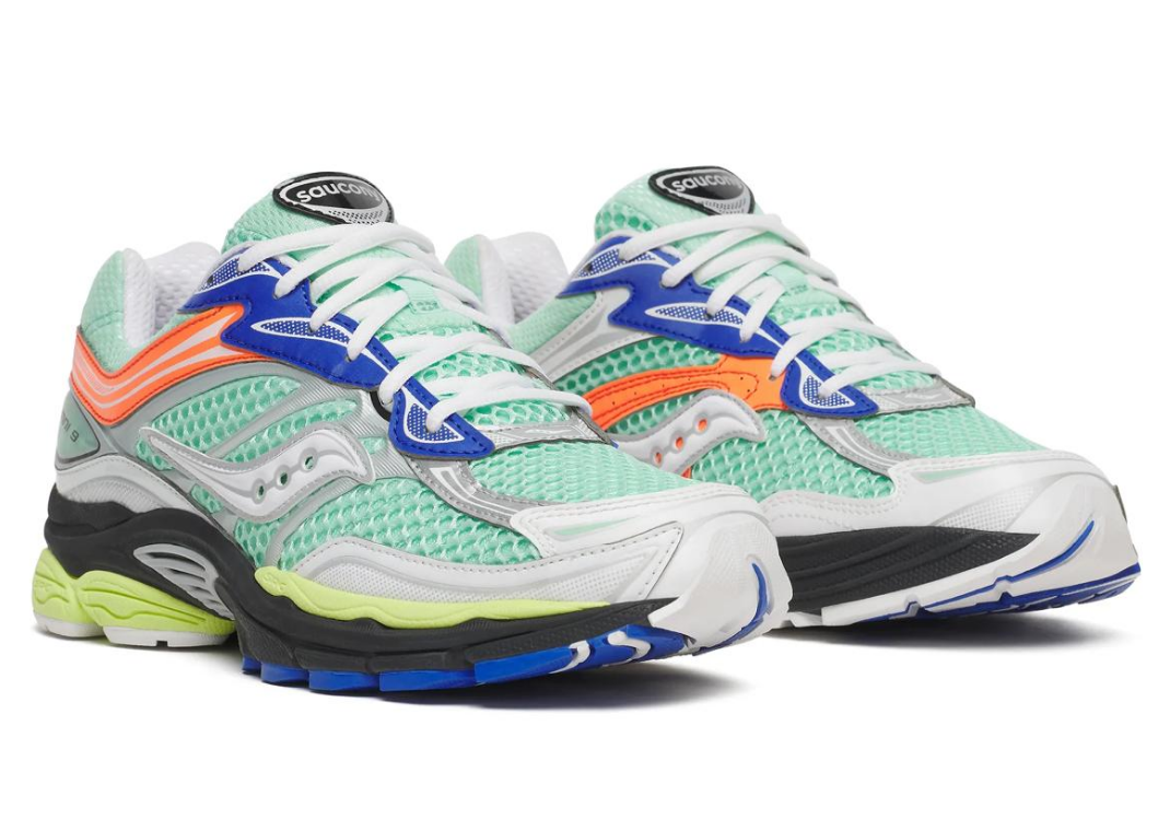 Saucony ProGrid Omni 9 Mint Multi - Angle