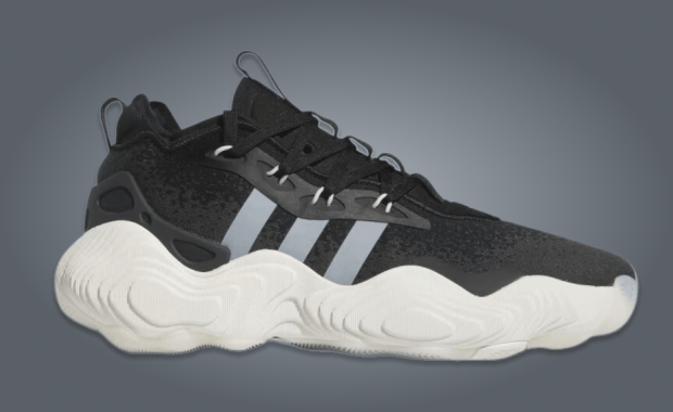 The adidas Trae Young 3 Black White Releases August 3