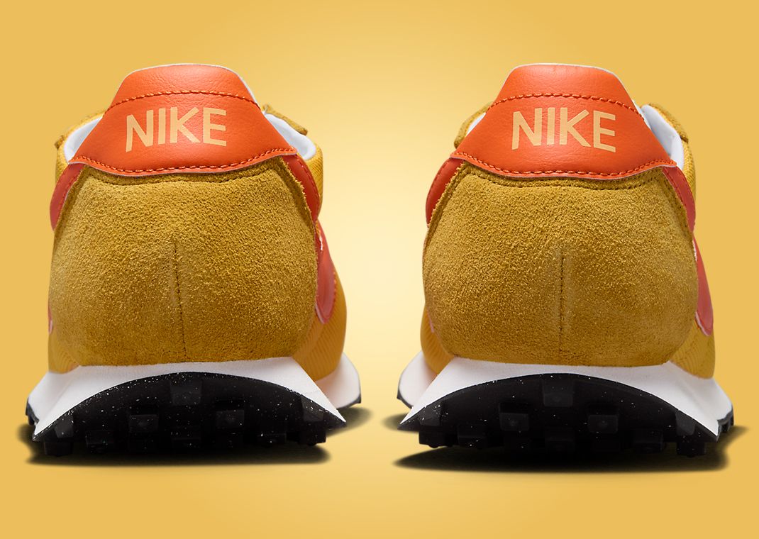 Nike LD-1000 University Gold Safety Orange Heel