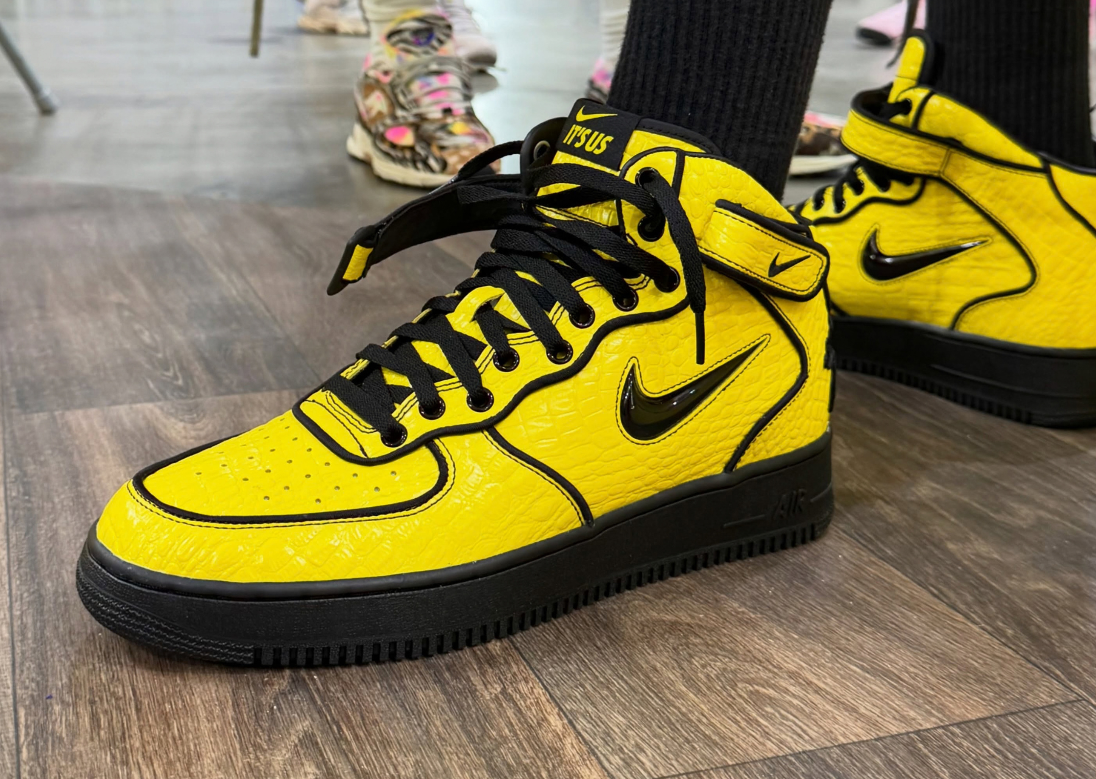 Lil Yachty x Nike Air Force 1 Mid Yellow