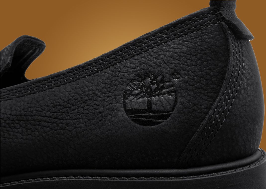Telfar x Timberland Loafer Black - Heel Detail