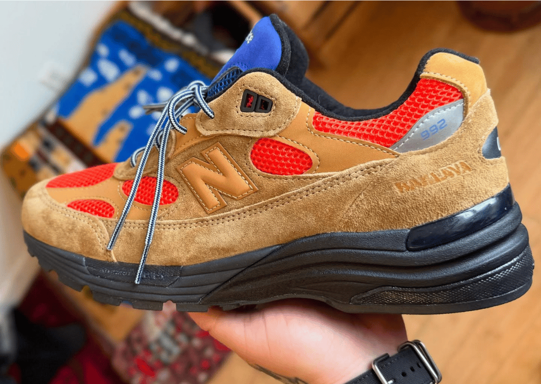 Action Bronson x New Balance 992 Made in USA Tiger Eye