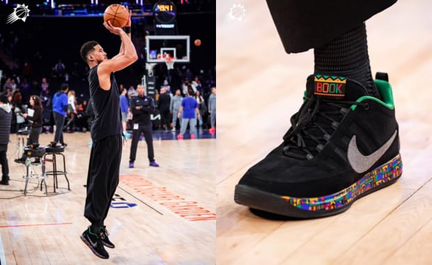 Devin Booker Channels Spike Lee with Urban Jungle Gym Air Raid Book 2 PE