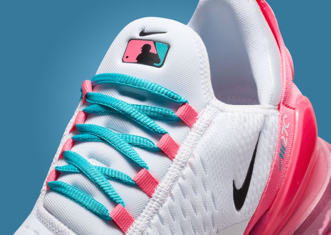 Nike Air Max 270 Miami Marlins Tongue Tag