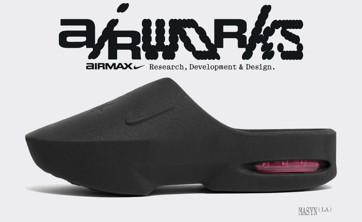 Stars and Slides: The Nike Air Works Program Continues with a 3D-Printed Slip-On from Masyn