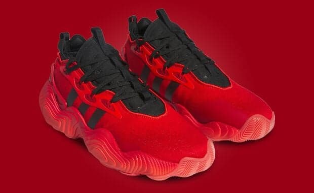 The adidas Trae Young 3 Better Scarlet Releases October 2023