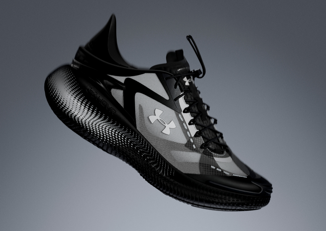 Under Armour ECHO Black White Lateral