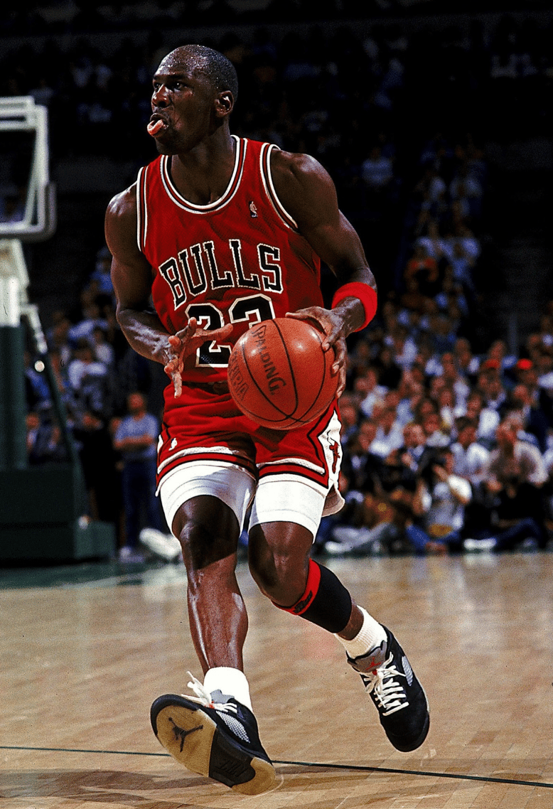 Michael Jordan Air Jordan 5 Black metallic in 1989-90