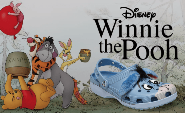 The Winnie The Pooh x Crocs Classic Clog Eeyore Releases in 2025