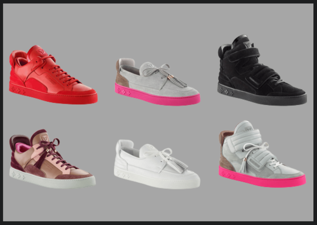 Kanye West's collaboration with Louis Vuitton in 2009