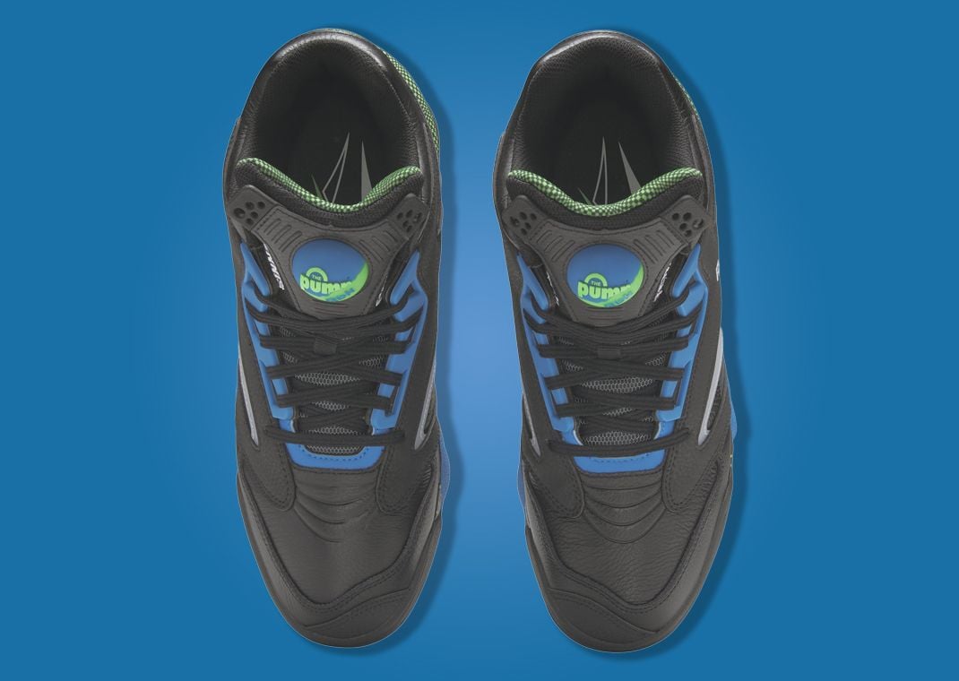 【REEBOK】 ★ スニーカー ★ Shark Victory Pump ★ Black Tennis And Basketball Combine On The Reebok Shaq Victory