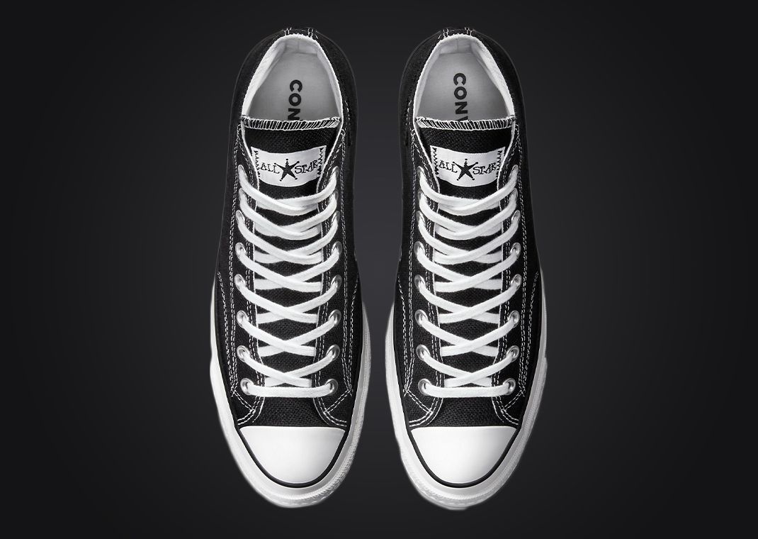 Stussy x Converse Chuck Taylor All-Star 70 Hi Black Top