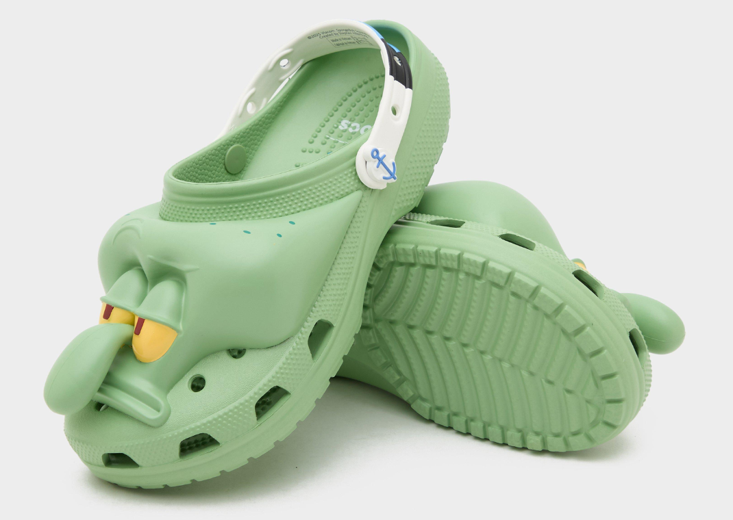 SpongeBob x Crocs Classic Clog - Squidward - Angle
