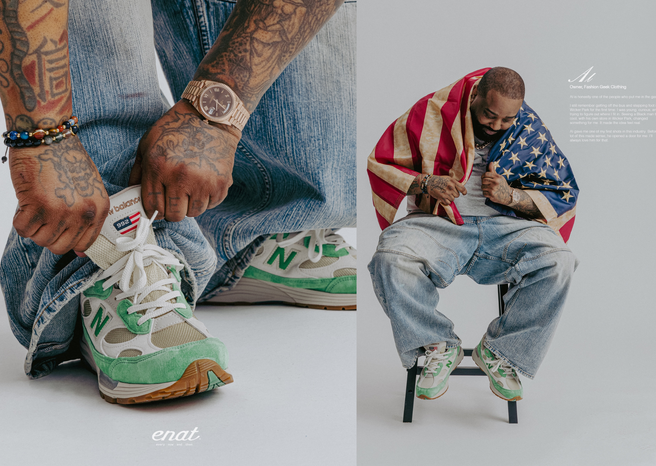 Every Now and Then x New Balance 992 Made in USA