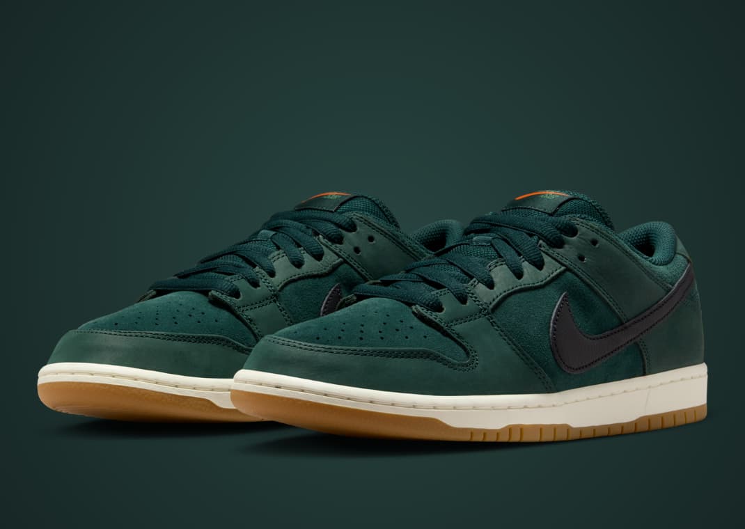 Nike SB Adds Fir Green Dunk Low to the Orange Label Program
