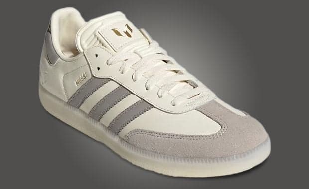 adidas Samba Messi Cream White Light Brown