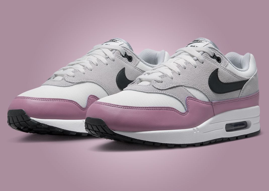 Nike Air Max 1 Summit White Wolf Grey Pink