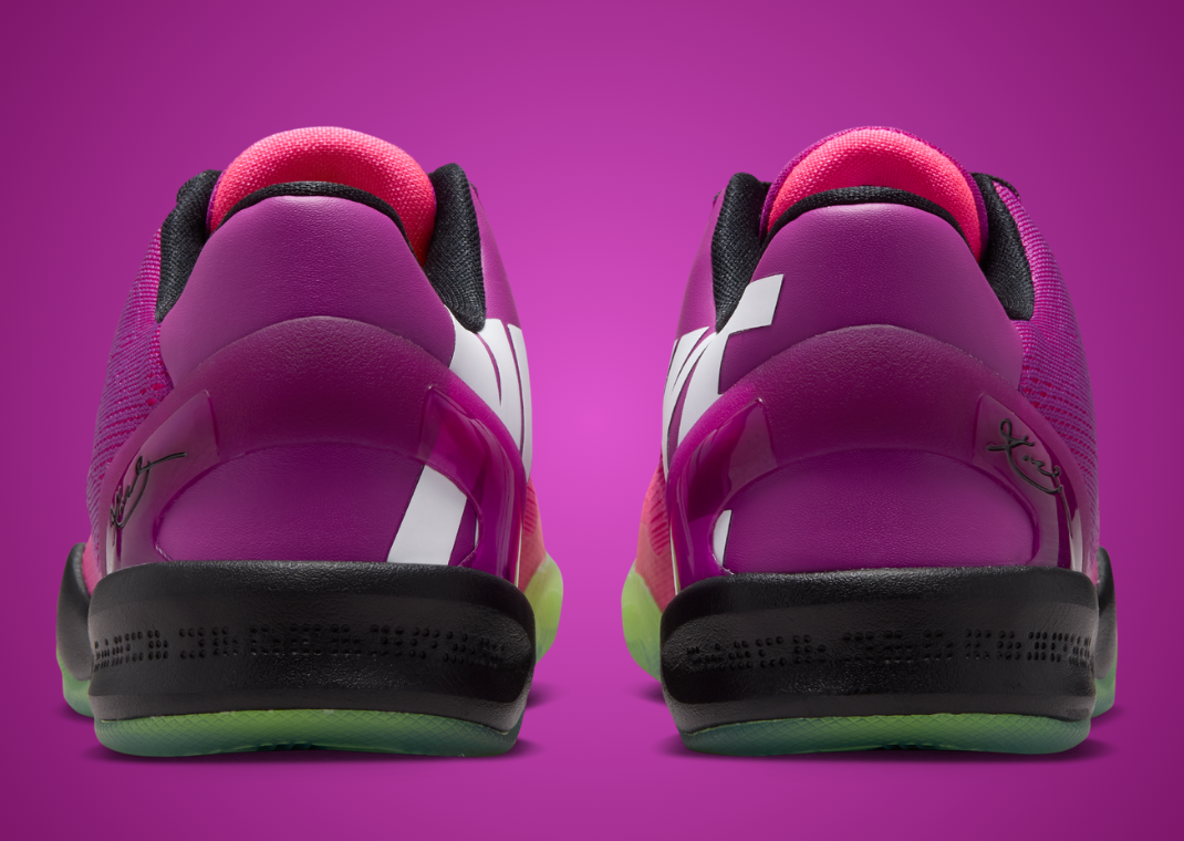 Nike Kobe 8 Protro Mambacurial (GS) Heel