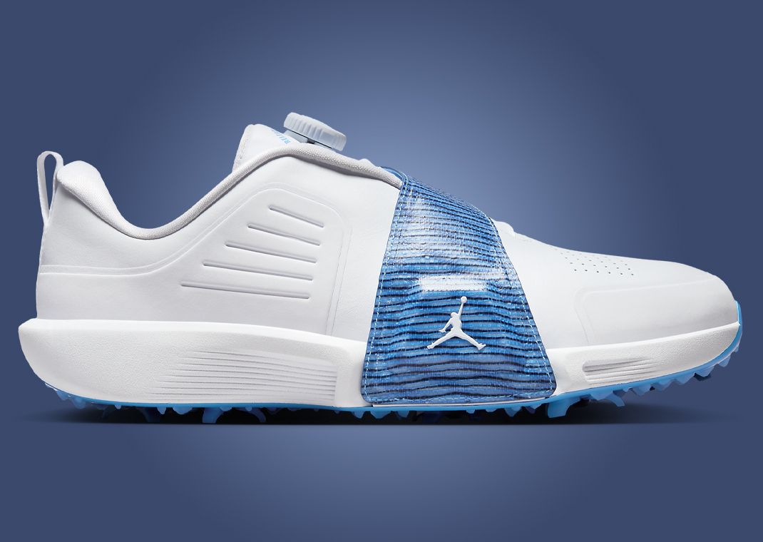 Jordan Air Rev White University Blue Lateral