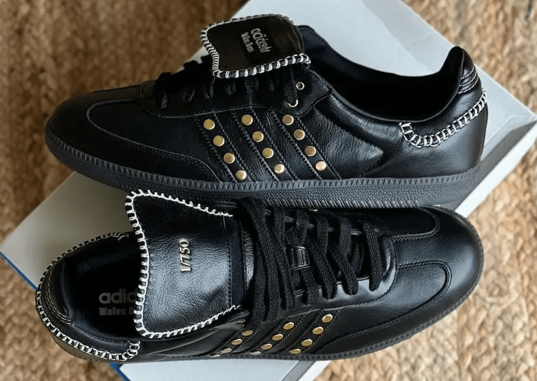 Wales Bonner x adidas Samba Studded Core Black