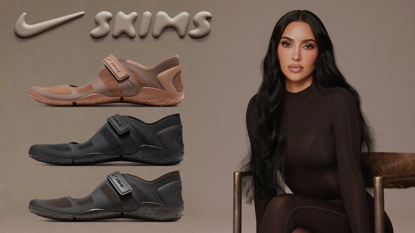 Kim Kardashian's NikeSKIMS Retools the Air Rift