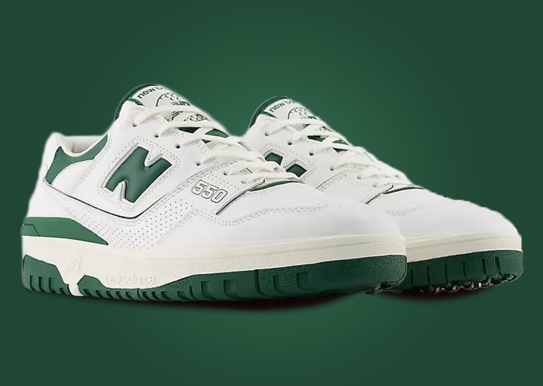 New Balance 550 Golf SL White Green